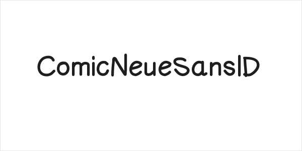 ComicNeueSansID Logo