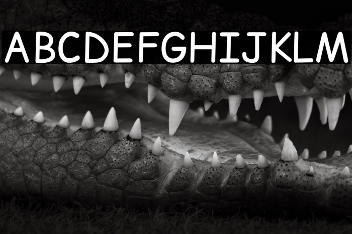 ComicRelief خط examples