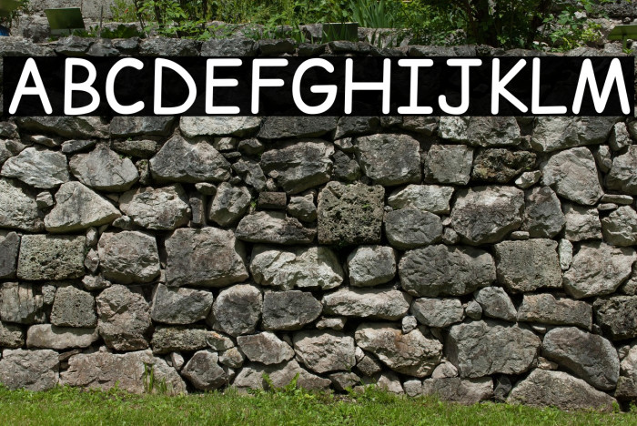 ComicRelief خط examples