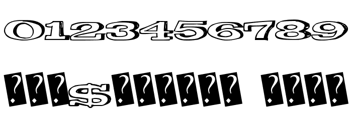 ComicShadow Font OTHER CHARS