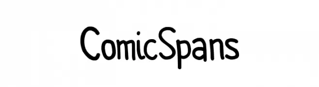 ComicSpans  Frei Schriftart Herunterladen