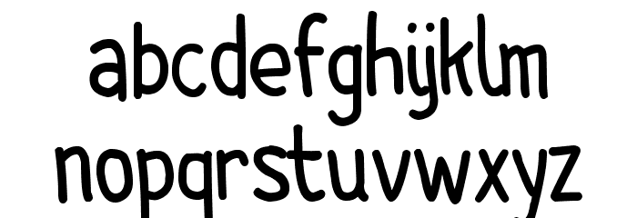ComicSpans Font LOWERCASE