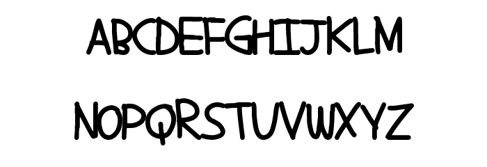 ComicTans Font LOWERCASE