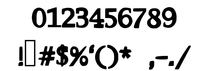 ComicType Font OTHER CHARS