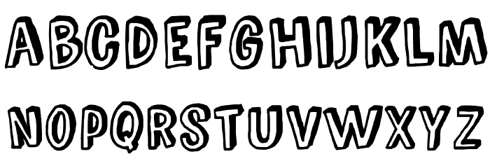 ComicZineOT Font LOWERCASE