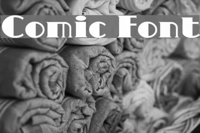 Comic Font examples