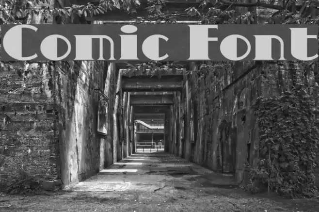 Comic Font examples