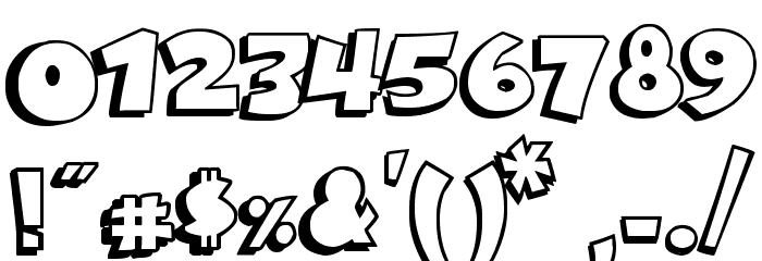 Comica BD Font OTHER CHARS