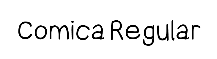 Comica Regular Font