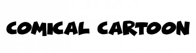 Comical Cartoon  フリーフォントのダウンロード