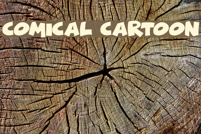 Comical Cartoon Font examples