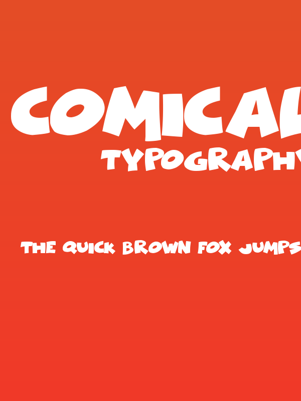 Comical Cartoon Poster