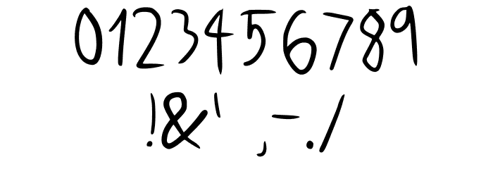 Comical Power Regular फ़ॉन्ट अन्य घर का काम