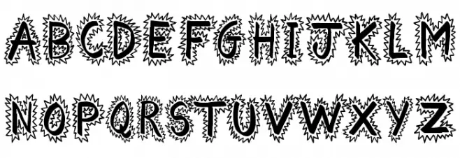 Comical Smash Fonte MAIÚSCULAS