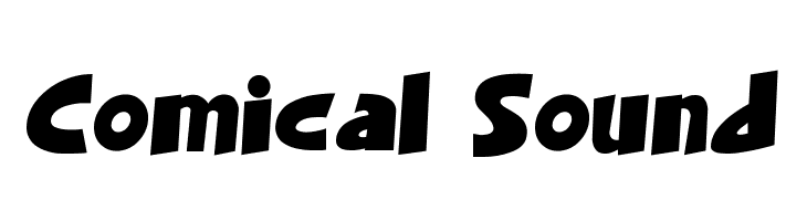 Comical Sound  नि: शुल्क फ़ॉन्ट्स डाउनलोड
