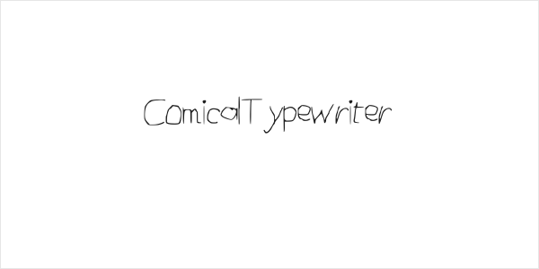 ComicalTypewriter Logo
