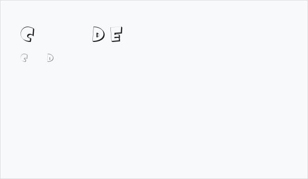 Comicartoon 3D Extrude Business Card