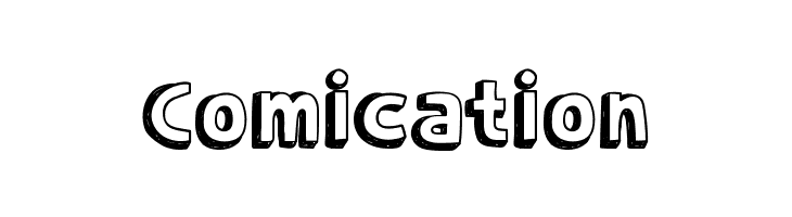 Comication  font caratteri gratis