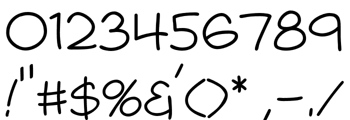 Comicblast-Regular Font OTHER CHARS