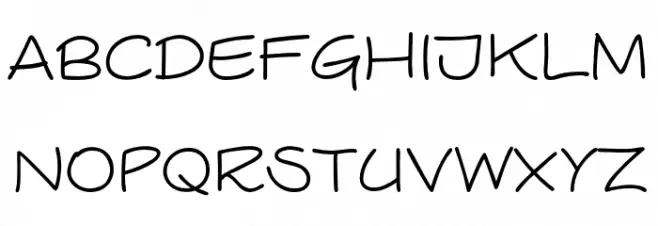 Comicblast-Regular Fonte MAIÚSCULAS
