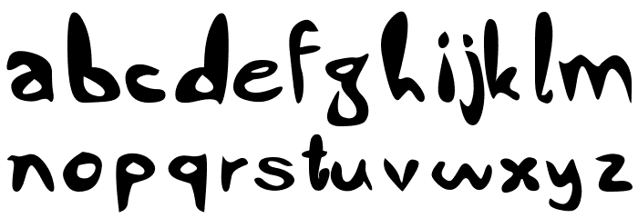 Comiccity Font LOWERCASE