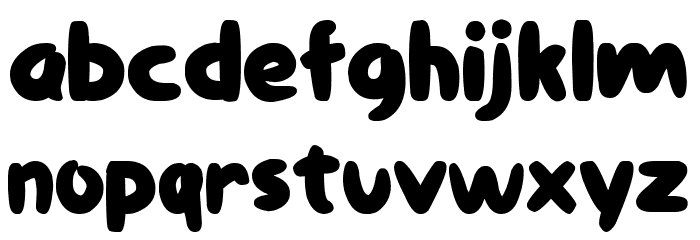 Comiccomoc Font LOWERCASE