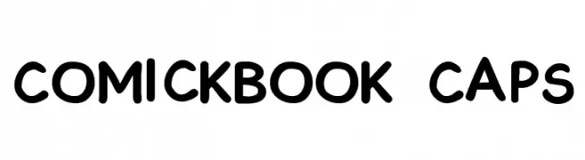 ComickBook Caps  免费字体下载