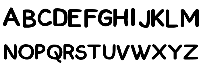 ComickBook Caps Font LOWERCASE