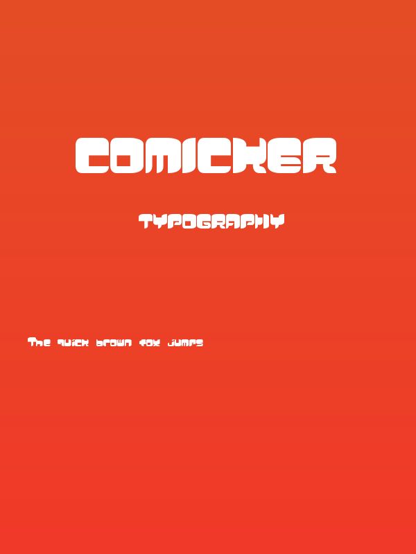 Comicker Poster