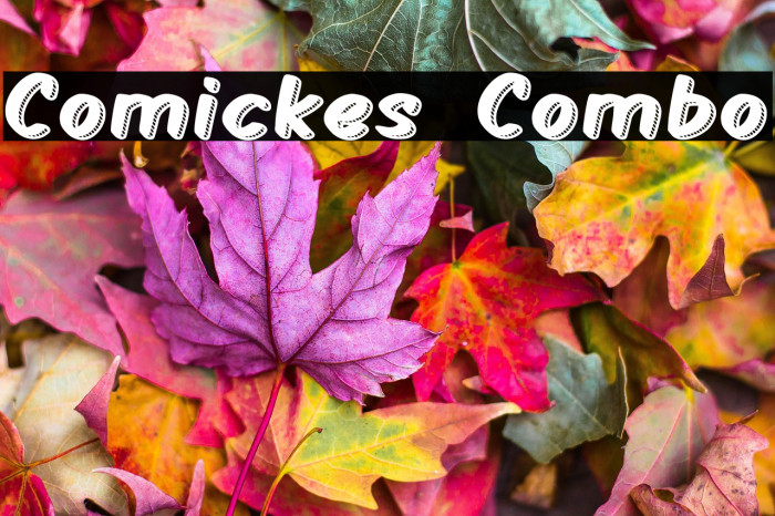 Comickes Combo Example 3