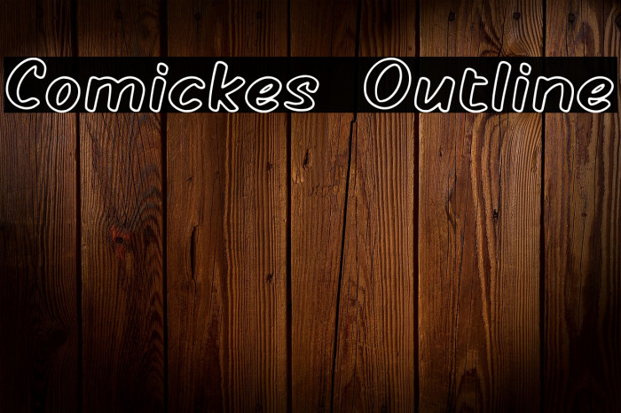 Comickes Outline Example 1
