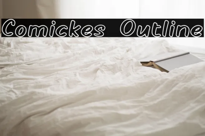 Comickes Outline Example 3