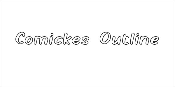 Comickes Outline Logo