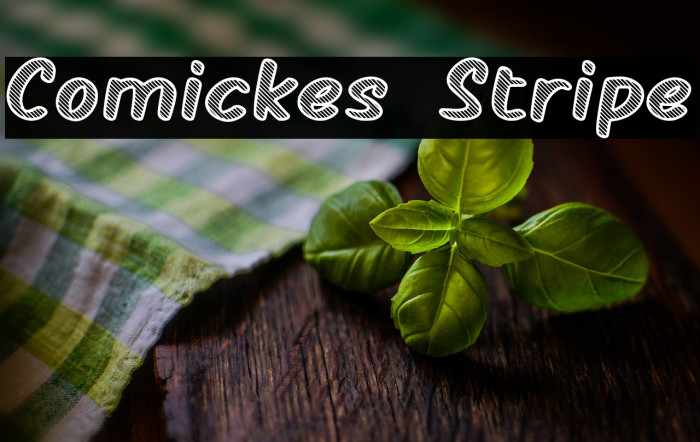 Comickes Stripe Example 1