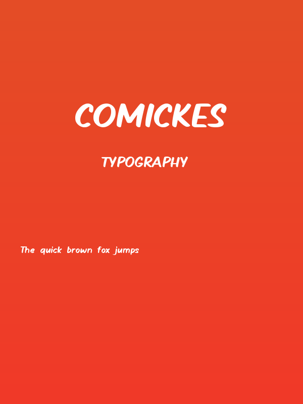 Comickes Poster