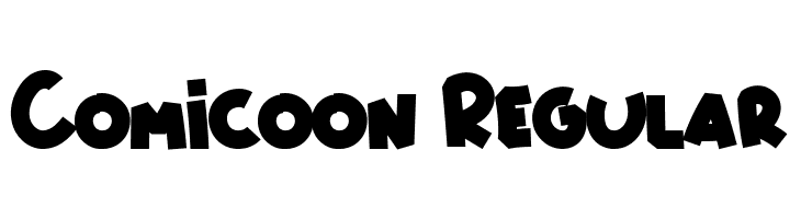 Comicoon Regular  免费字体下载