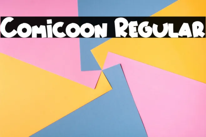 Comicoon Regular Example 2