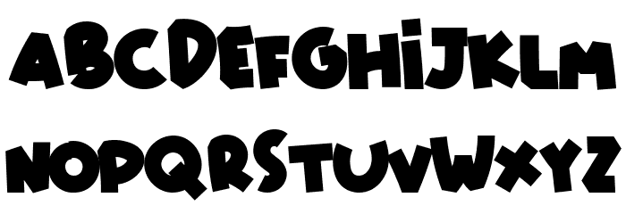Comicoon Regular Font LOWERCASE