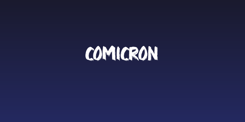 Comicron Social Header