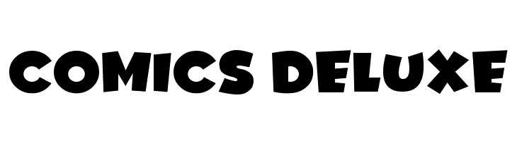 Comics Deluxe  免费字体下载