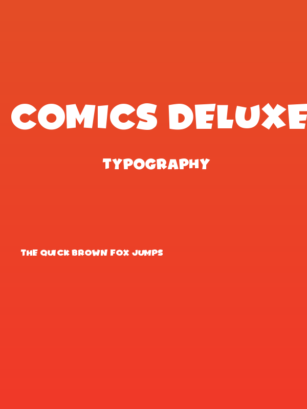 Comics Deluxe Poster
