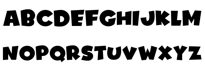 Comics Deluxe Шрифта строчной