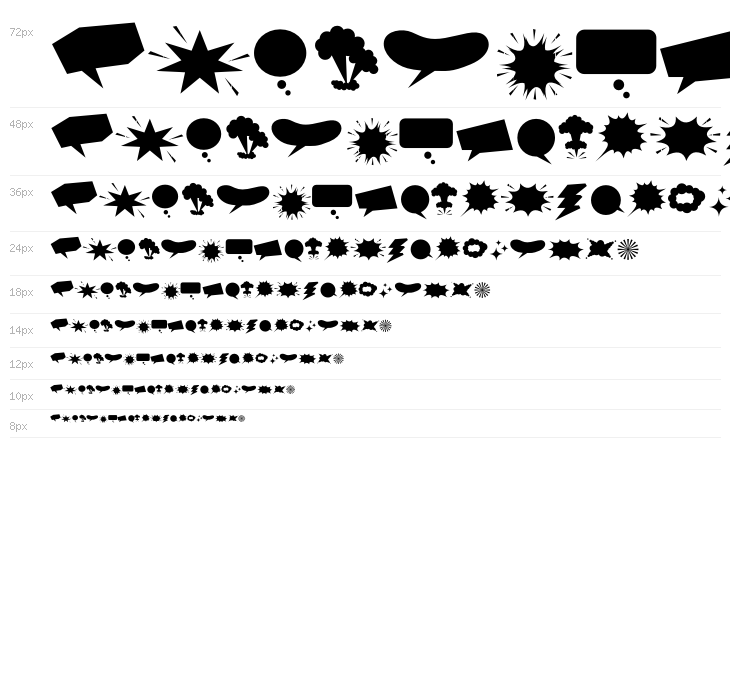 Comics Pop Art Waterfall