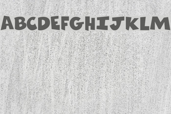 Comics Regular Font examples