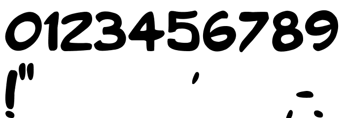 Comics Tricks Font OTHER CHARS