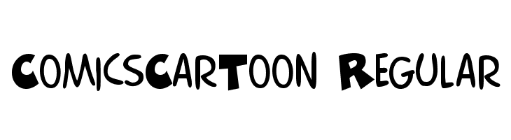 ComicsCarToon Regular  لخطوط تنزيل