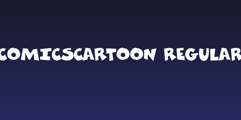 ComicsCarToon Regular Social Header