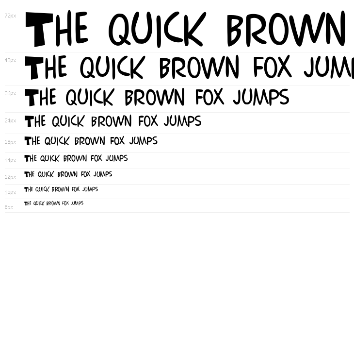 ComicsCarToon Regular Waterfall