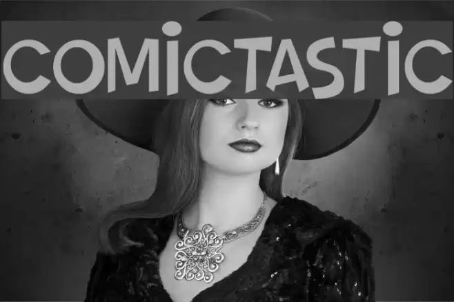 Comictastic Font examples