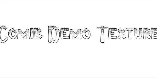 Comik Demo Texture Logo
